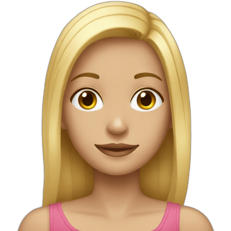 Girl-blond emoji