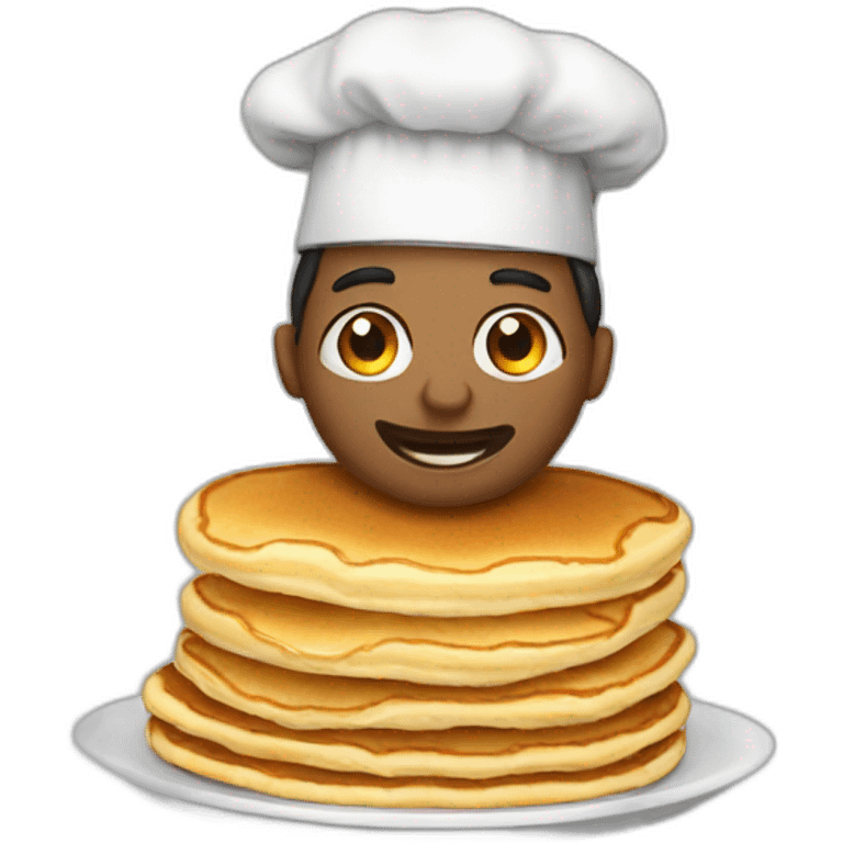 Pancakes chef emoji