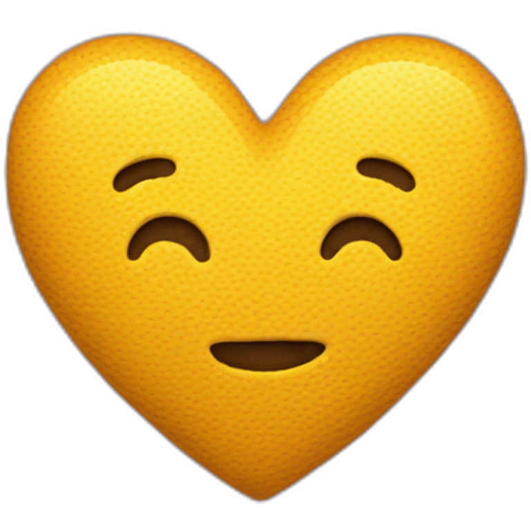 Emoji network avec un coeur emoji