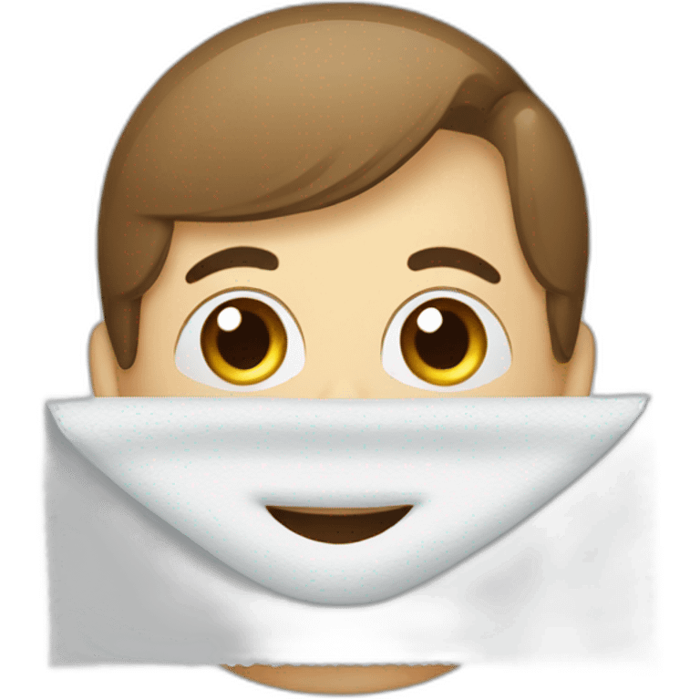 Serviette hygiénique emoji