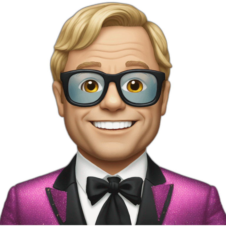 Elton John emoji