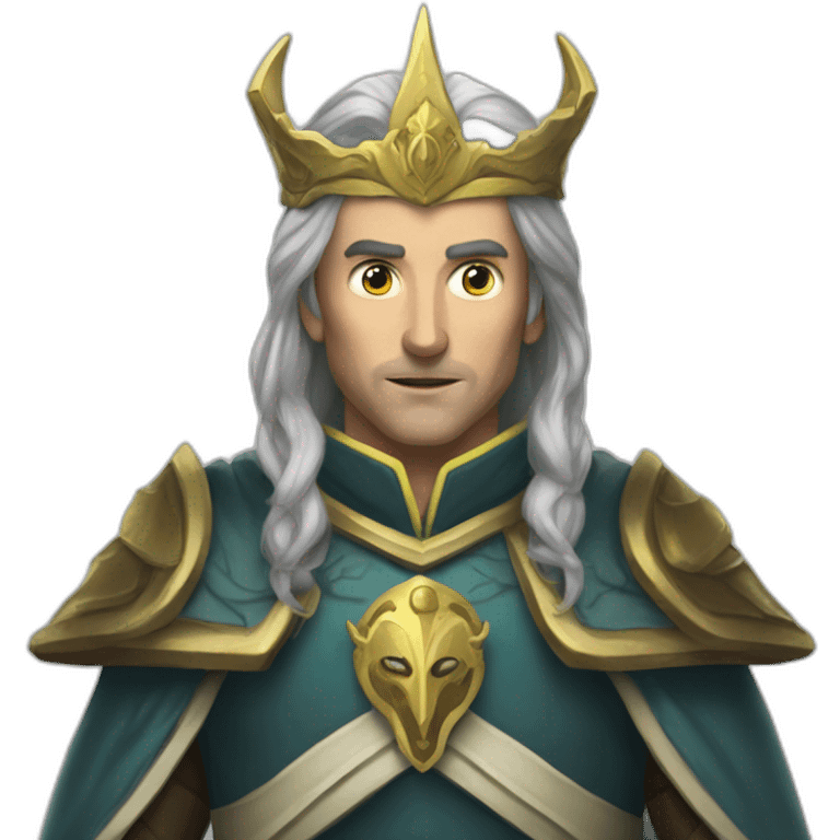 Turgon High King of the Noldorin Elves emoji