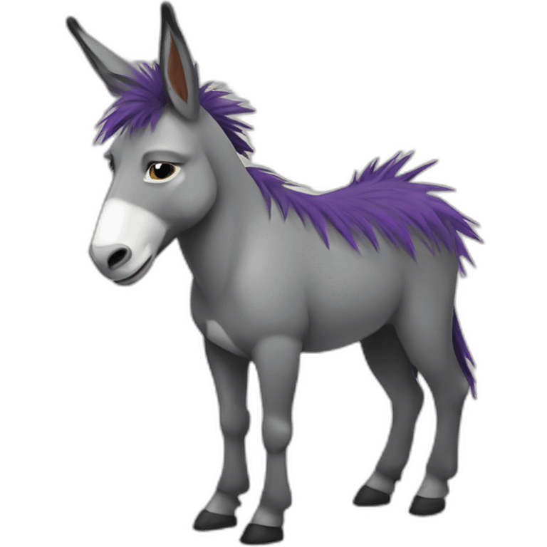 punk rock donkey emoji