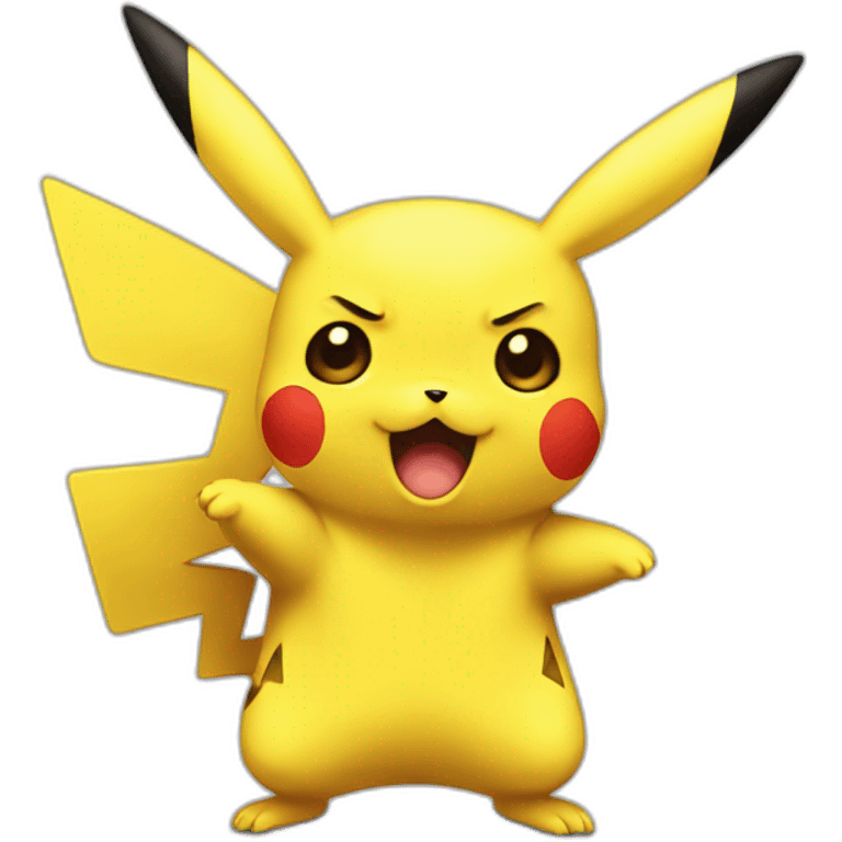 Upset Pikachu emoji