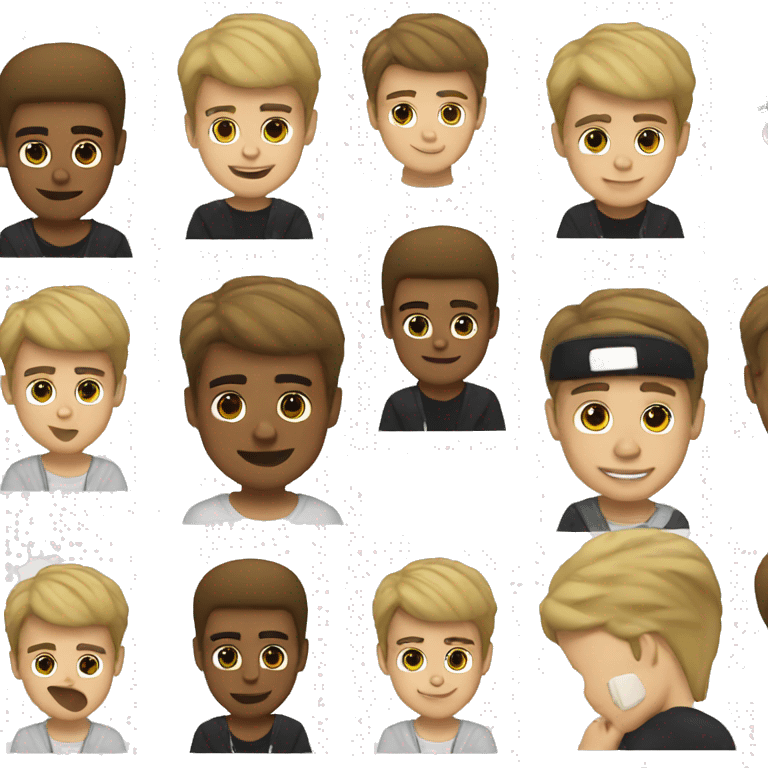 Justin bieber  emoji