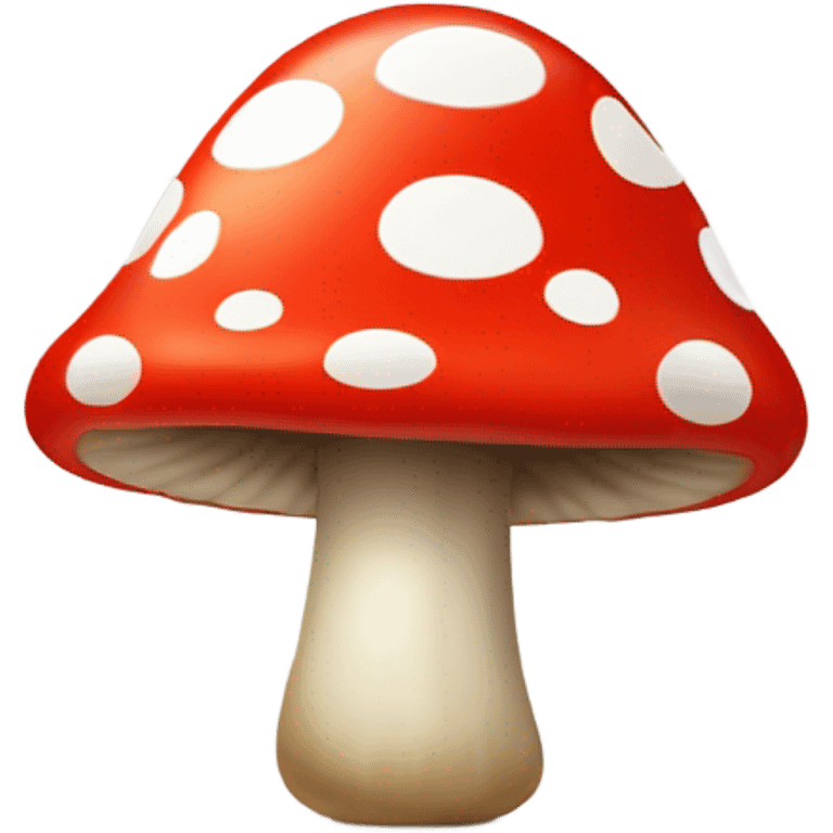 A cute mushroom character emoji