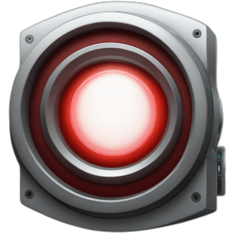 hal 9000 red circle emoji