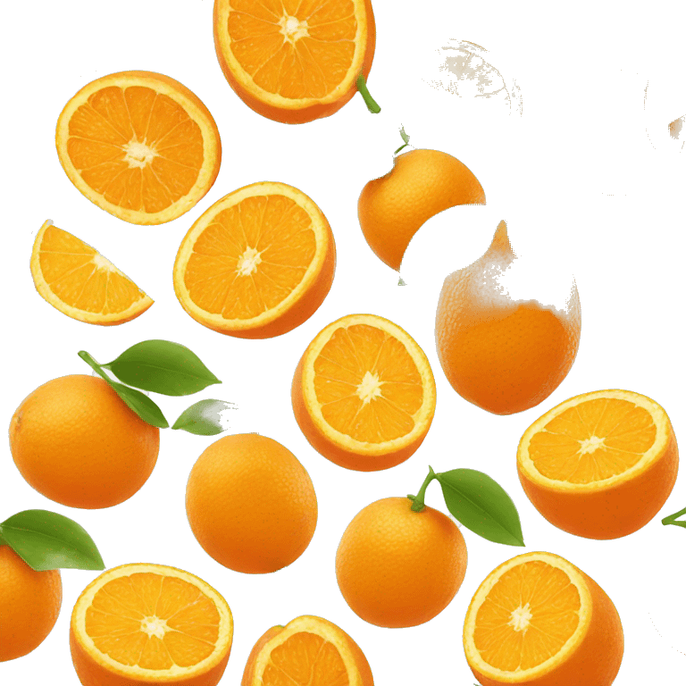 Orange fruit  emoji