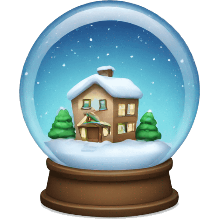 snow globe emoji