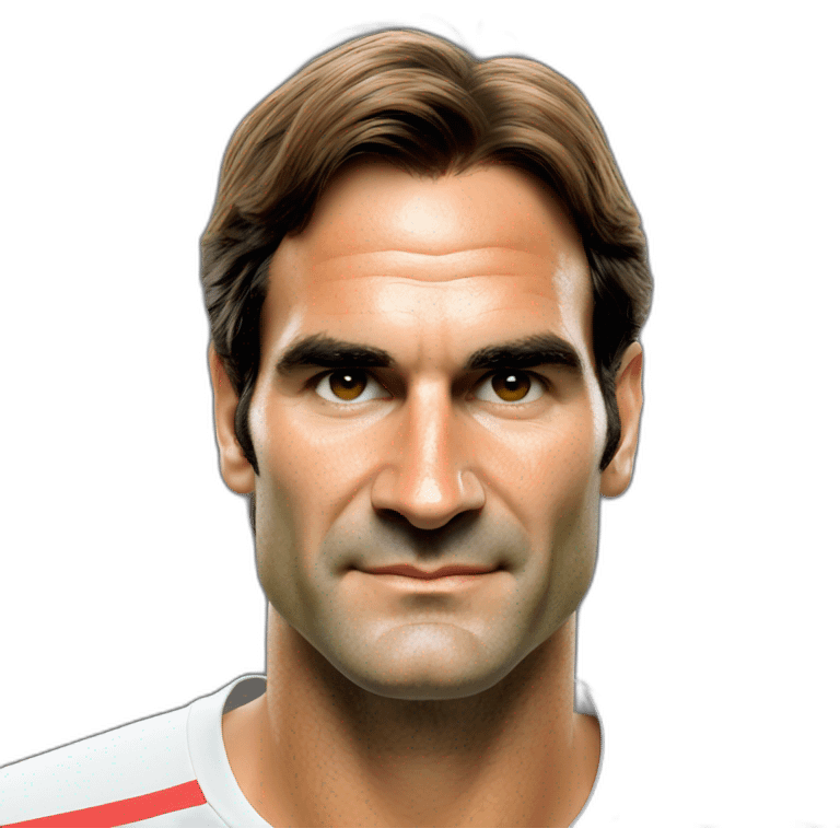 Roger Federer emoji