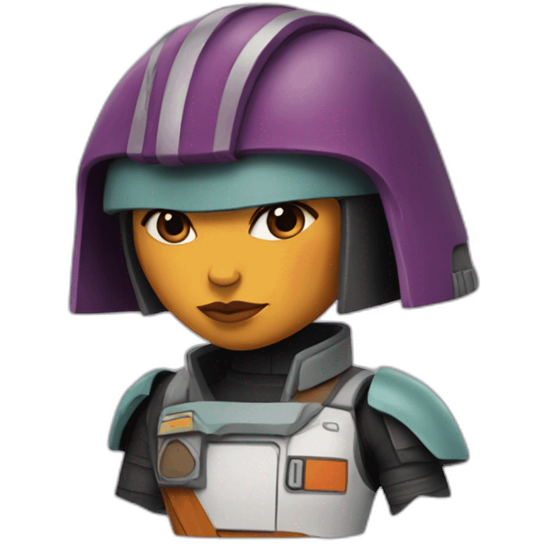 Sabine from star wars emoji