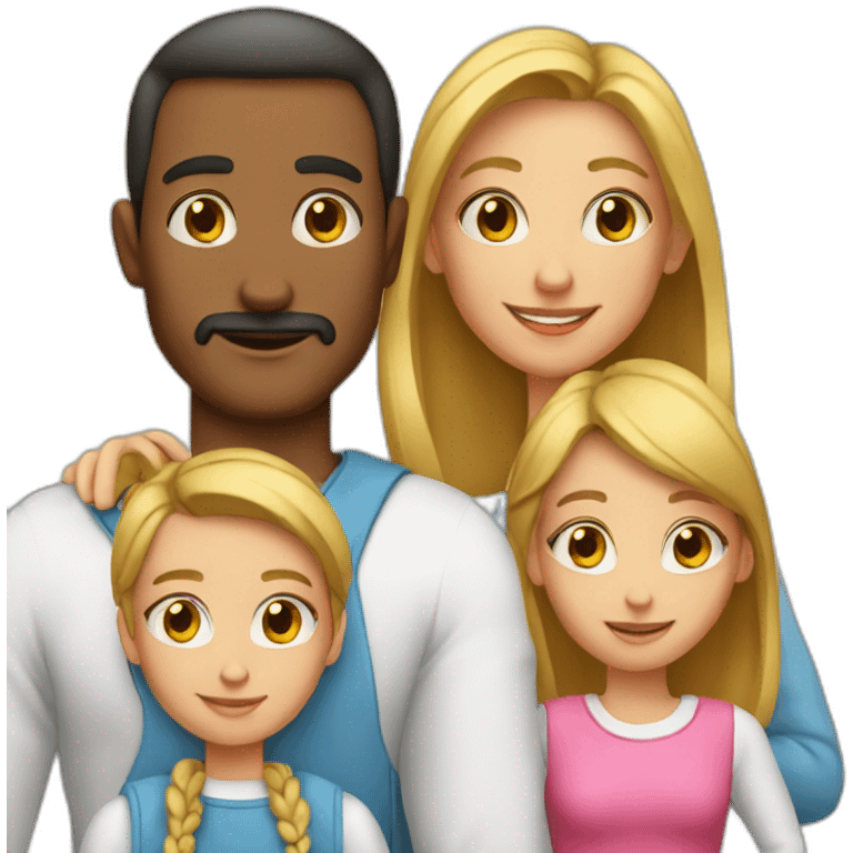 Famylli mom dad girl boy emoji