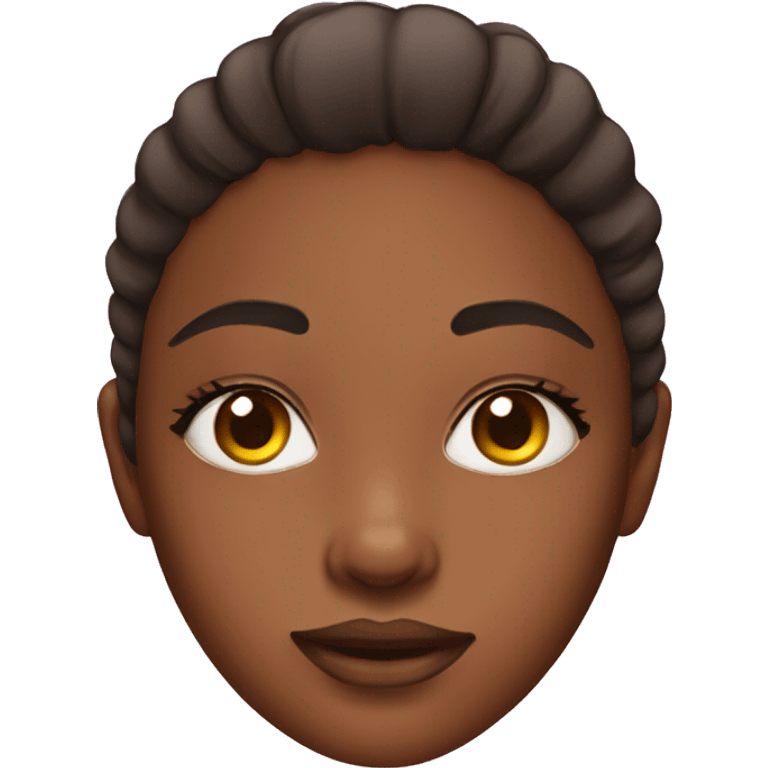 girl with skincare on her face emoji