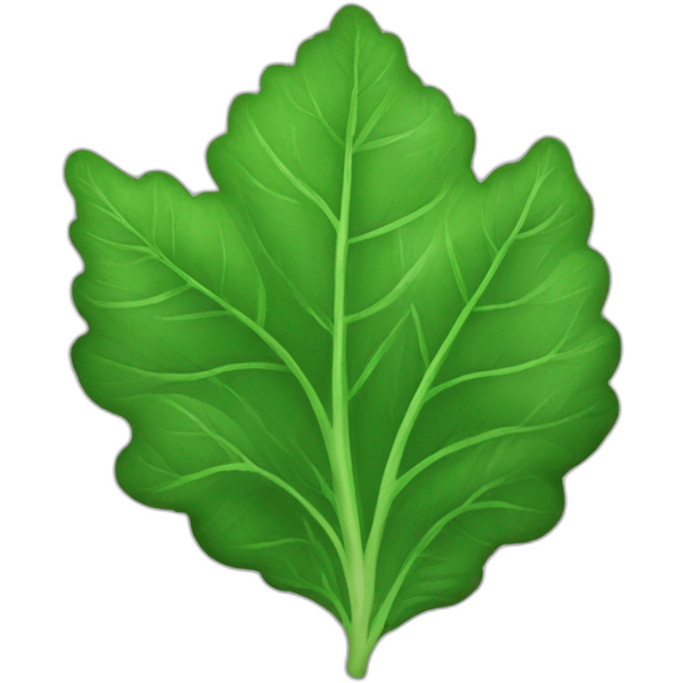 leafy green emoji