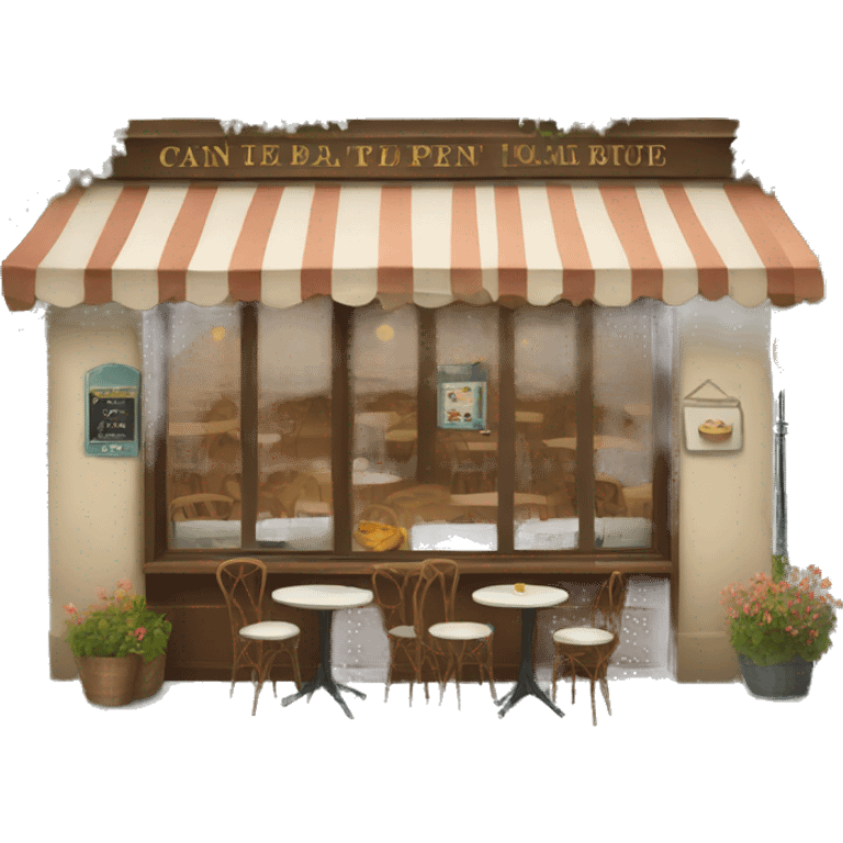 French cafe emoji