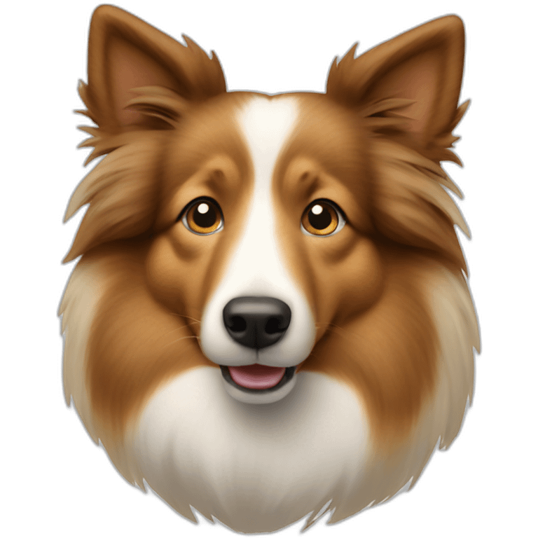 shetland sheepdog emoji