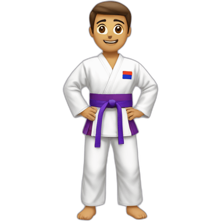 taekwondo-purple-belt emoji