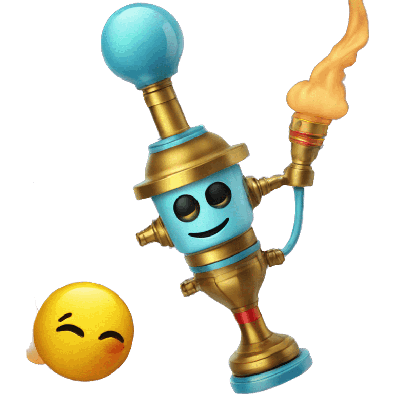 astro hookah emoji