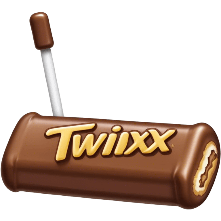 Twix candy emoji