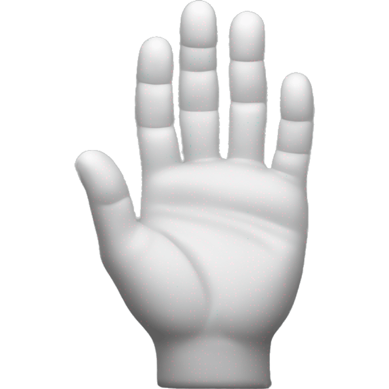 think hand from wednesday tv show emoji