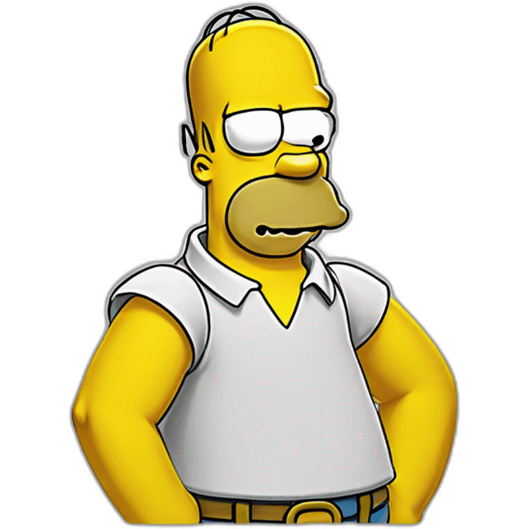 Homer Simpson Homer Simpson emoji