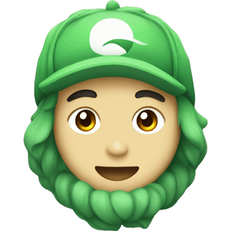 green-themed pokemon portrait emoji