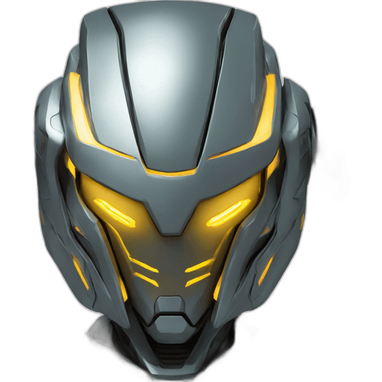 futuristic armored Omega Energy bots emoji