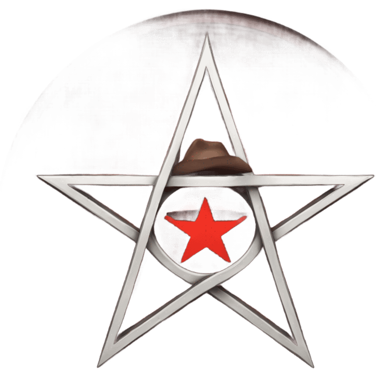 a red pentagram like Helsing emoji