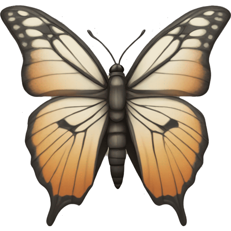 Mariposa azúl  emoji