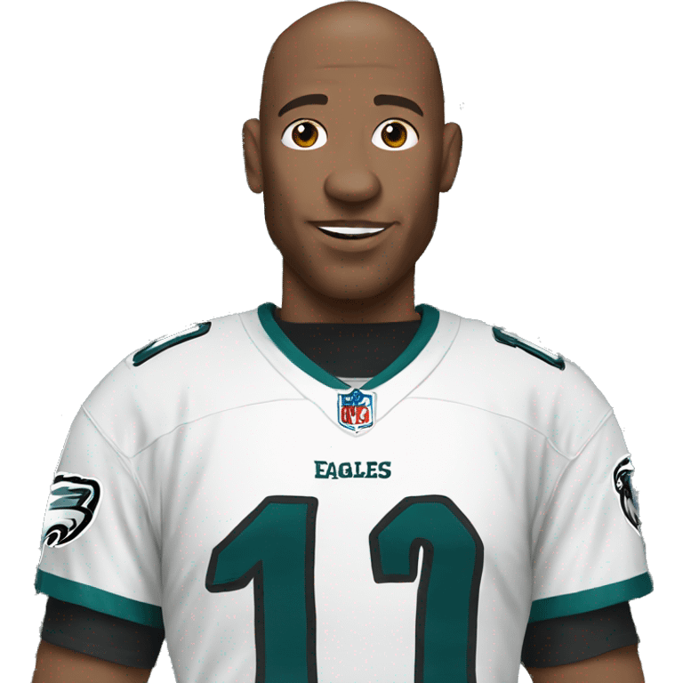 Gsp in eagles jersey emoji