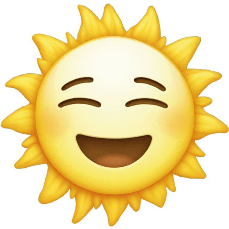 Beautiful day emoji