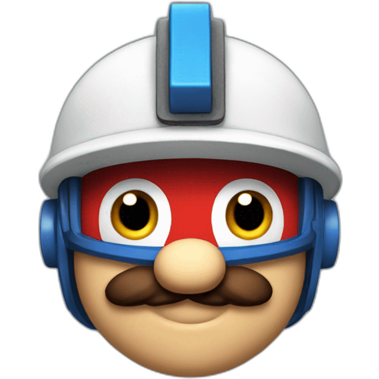 Mario robot emoji