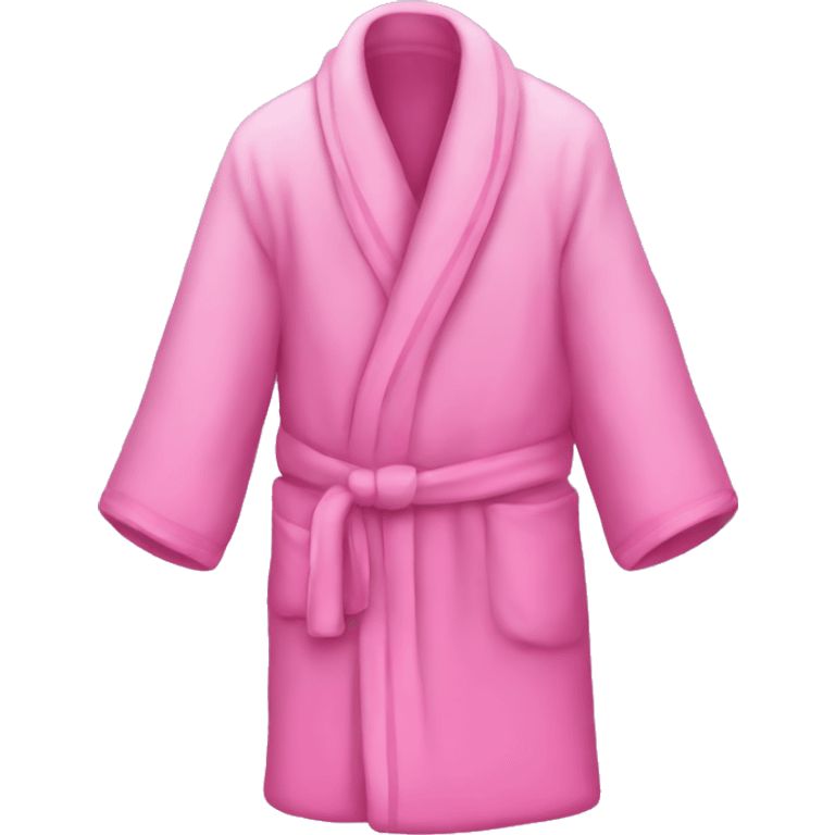 Pink robe emoji