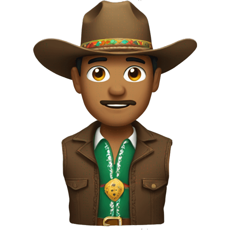 mexican edgar with a cowboy hat  emoji