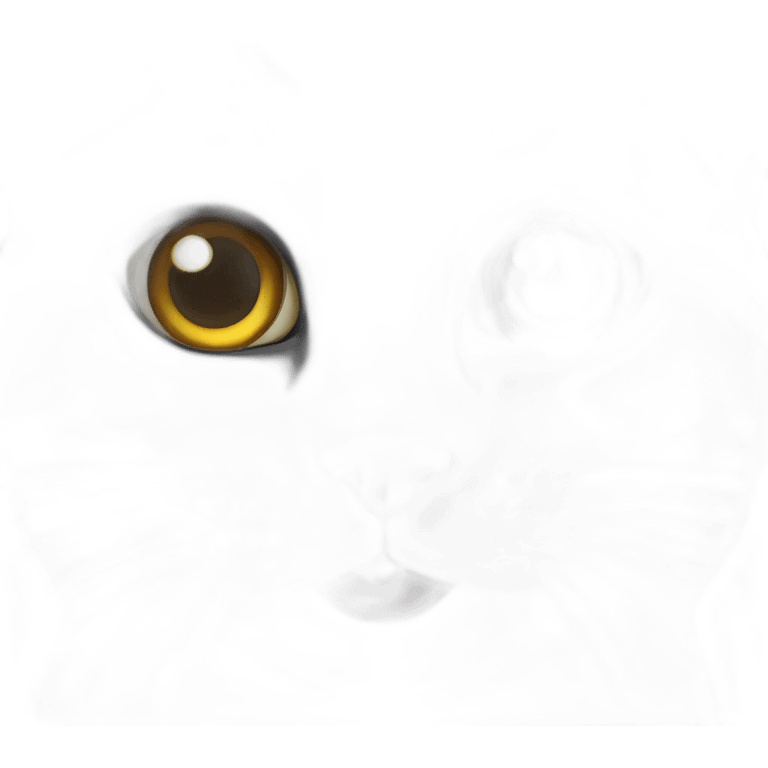 A cat with hypnotic eyes emoji