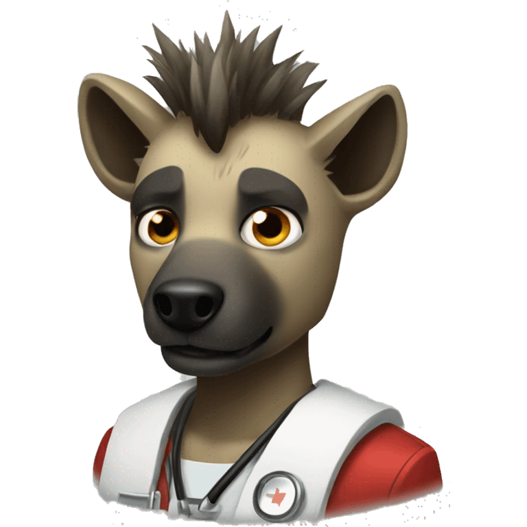 Hyena medic emoji