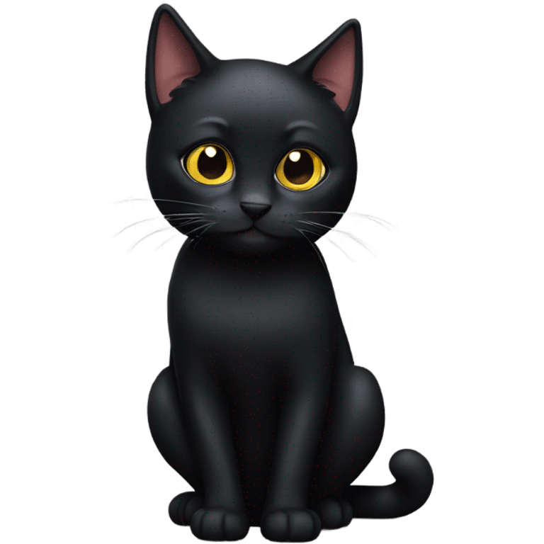 Black cat emoji