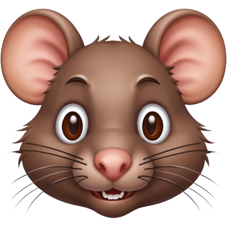 Funny rat man emoji