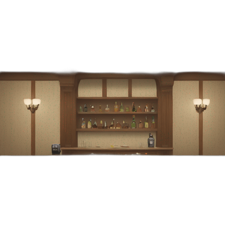 Empty bar from the shining emoji