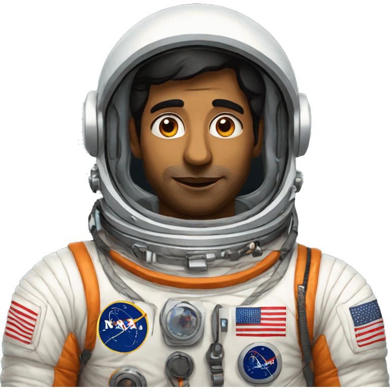 indian astronaut emoji