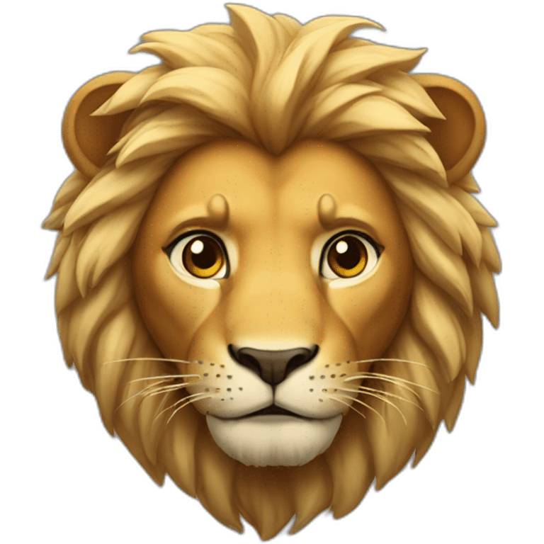 Lion hero  emoji