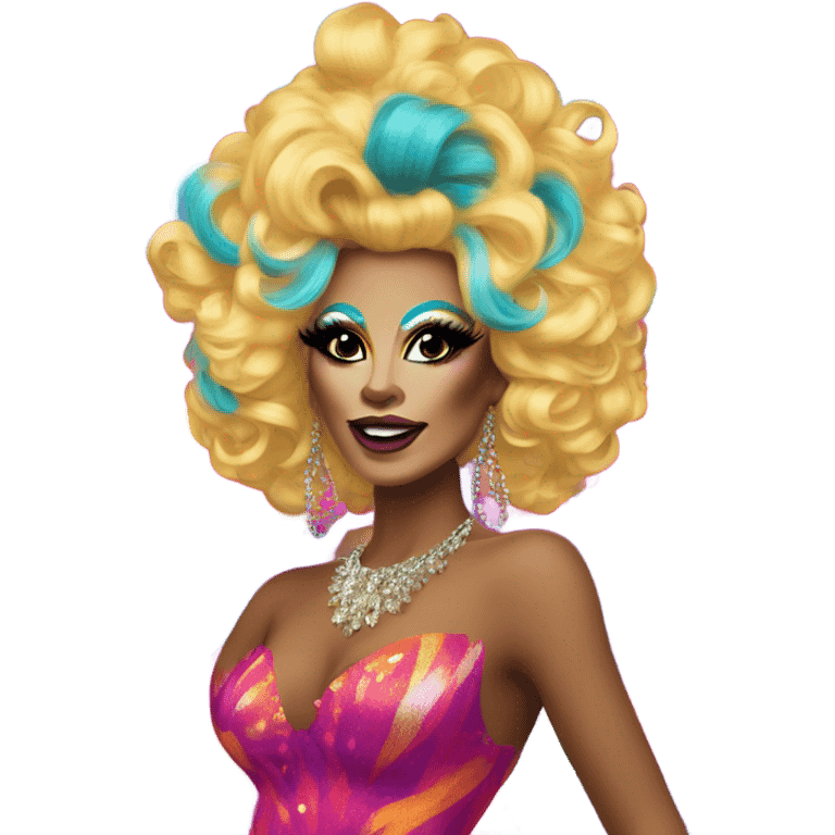 Drag queen emoji