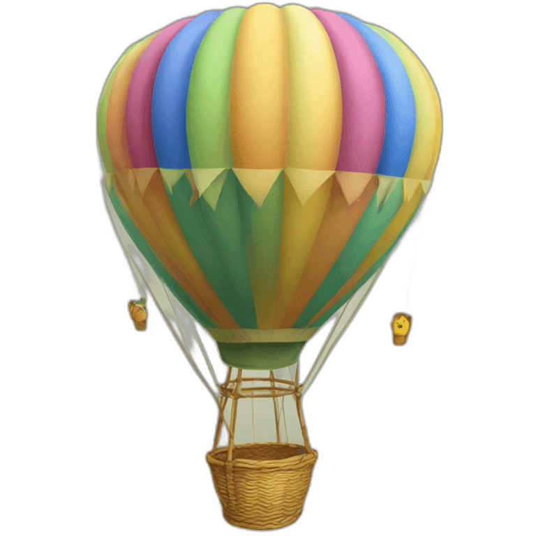 Hot air balloon  emoji