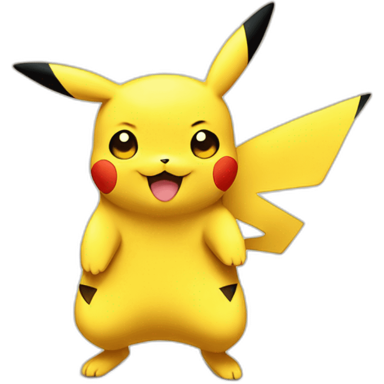 Pikachu hug évolie cute emoji