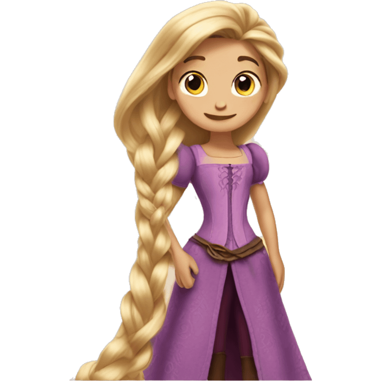 Rapunzel emoji