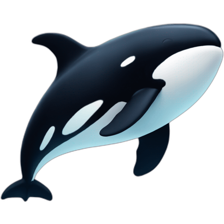 cute orca emoji