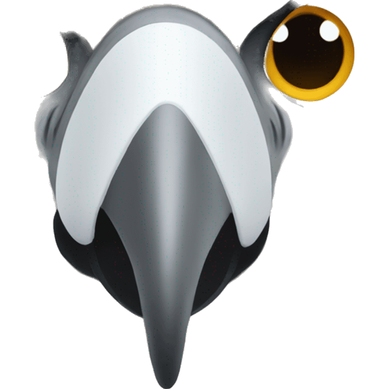 Angry cockatoo face emoji