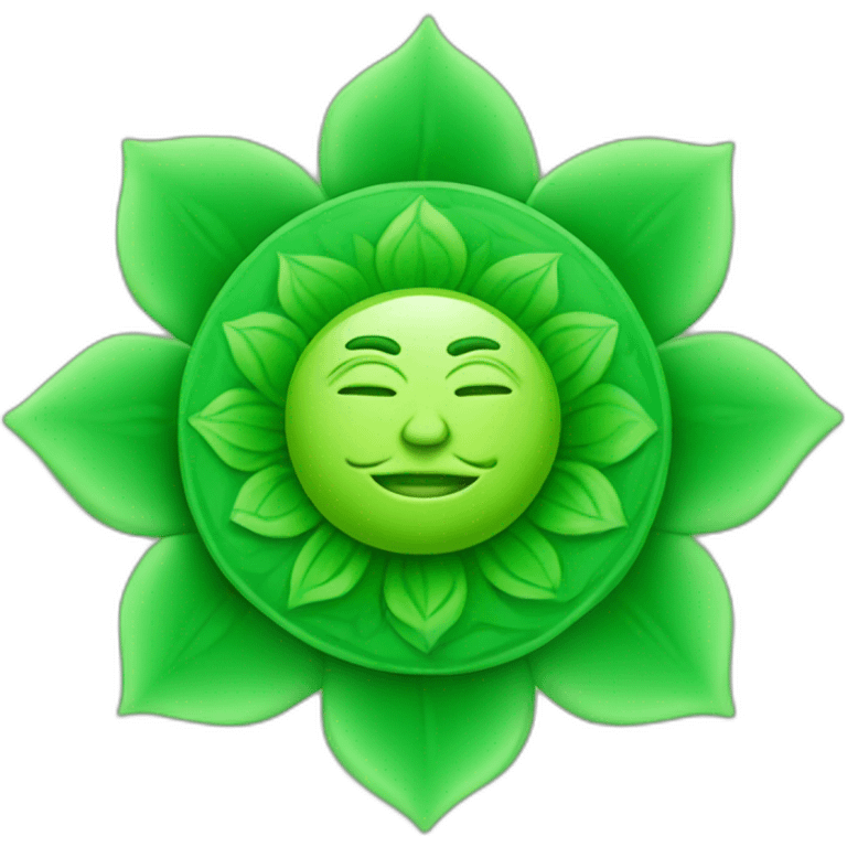 Anahata chakra detailed emoji