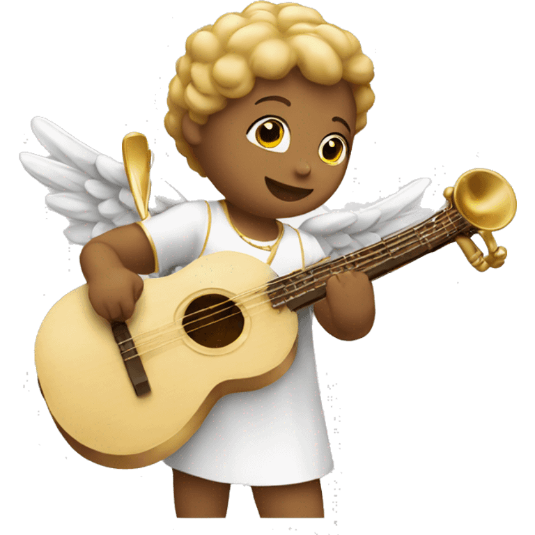 angels playing musical instruments  emoji