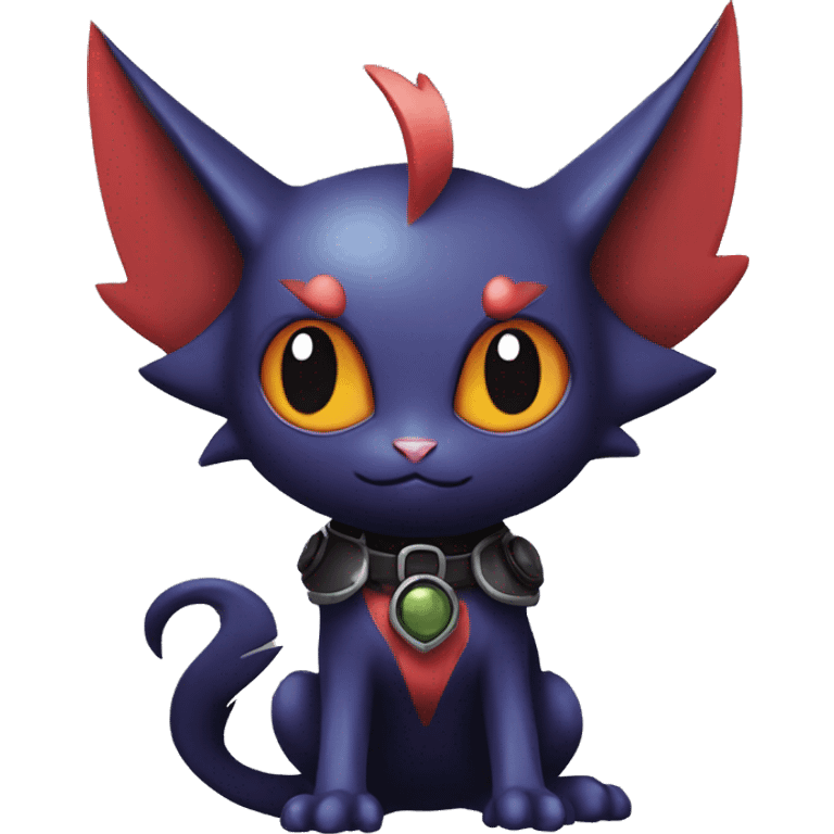 Cool Cute Edgy Chibi Noibat-Litten-Pokémon-Fakémon-hybrid emoji